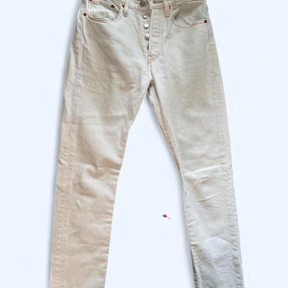 Levi's Womens 501 S Premium Light Wash Skinny Denim Jeans 26x28